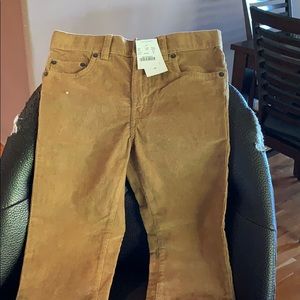 Tan corduroy pants